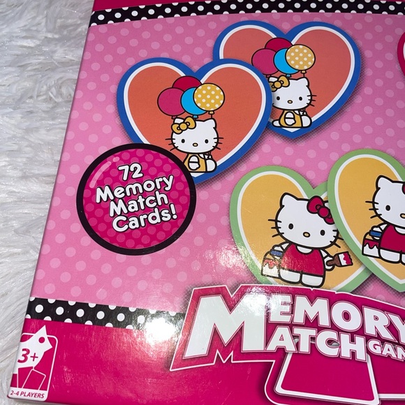 Hello Kitty Sanrio Match Memory Board Game - Picture 2 of 4